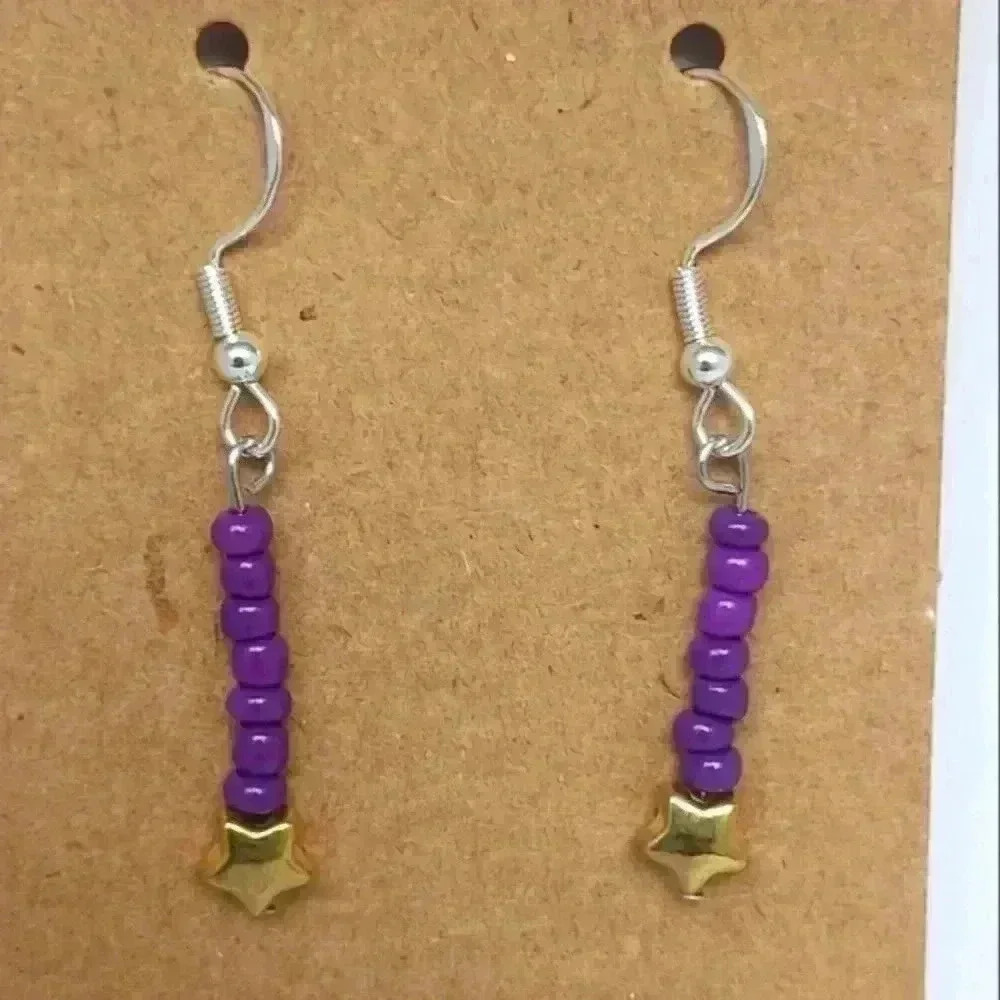 Handmade in Key Largo 925 silver earrings